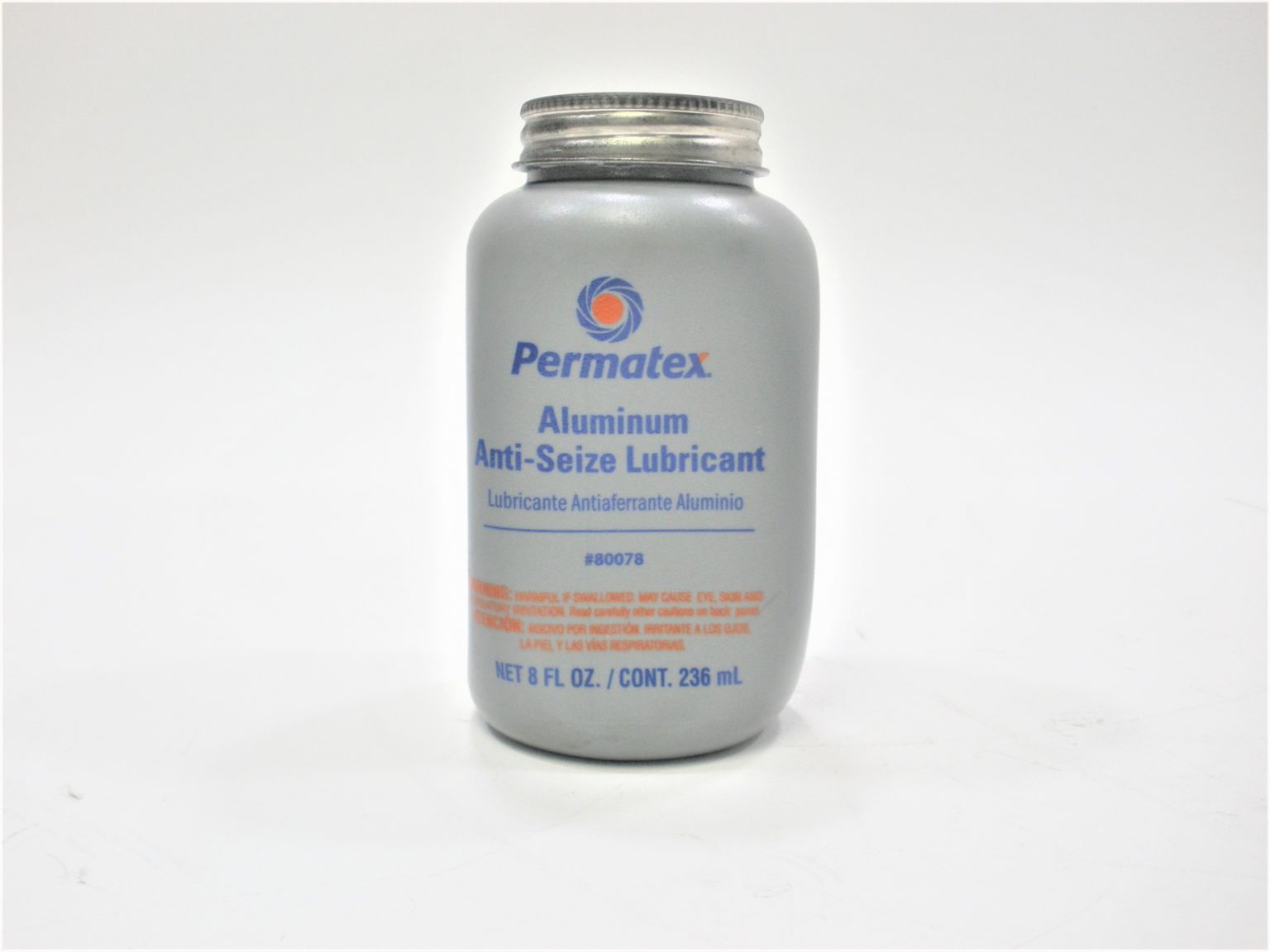 Permatex 80078 Aluminum AntiSeize Lubricant 8 oz Brush Top Bottle *BLEM STOCK* Max Marine Outlet