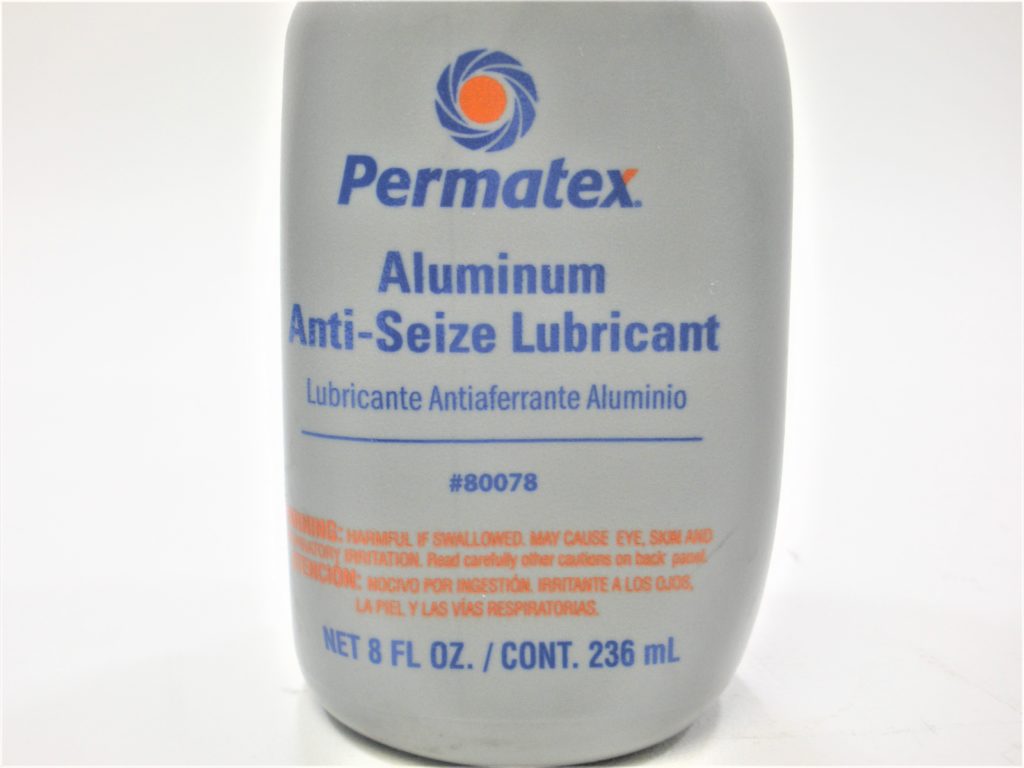 Permatex 80078 Aluminum AntiSeize Lubricant 8 oz Brush Top Bottle *BLEM STOCK* Max Marine Outlet