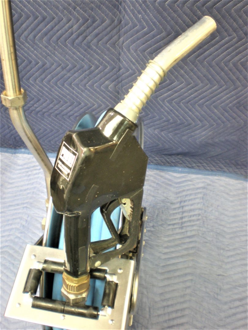 Reelcraft 83000OLS Stainless Steel Fuel Hose Reel w/ 50' Aeroquip Hose