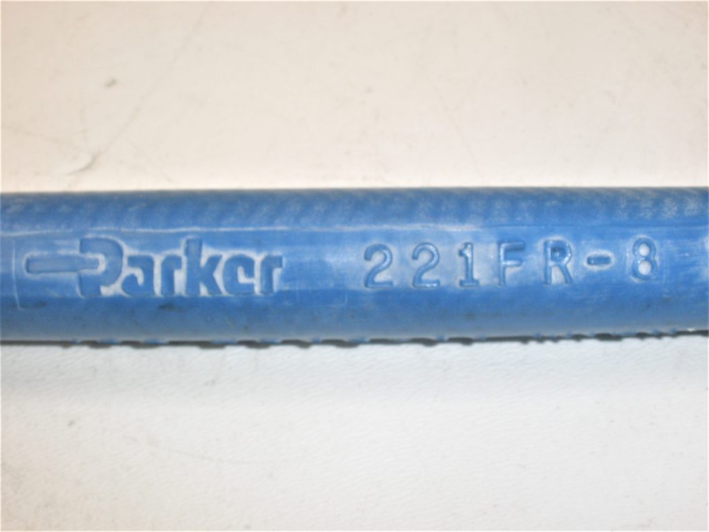 Parker 221FR8 Fire Resistant Marine Engine Motor Fuel & Oil Hose *.4