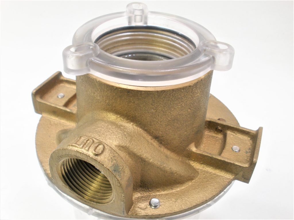 Groco ARG1000S NEW Marine Single Sea Water Strainer SS Basket