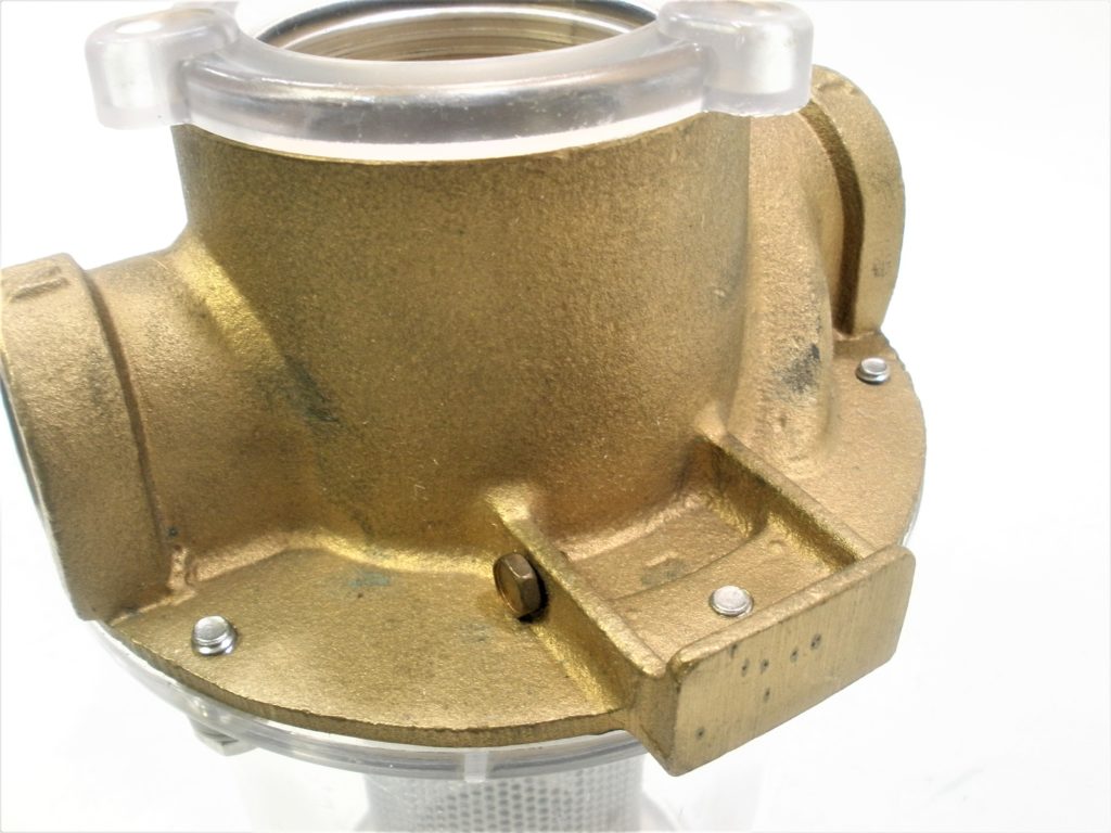 Groco ARG1000S NEW Marine Single Sea Water Strainer SS Basket