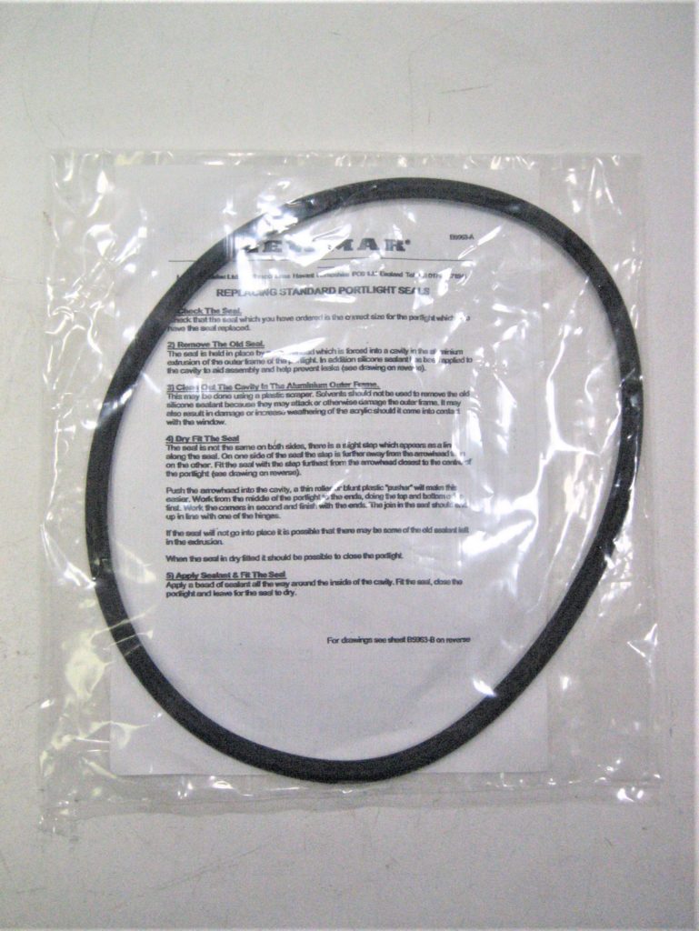 Lewmar 19898600 Size 1 Marine Boat Portlight Gasket Seal Kit *NEW*FREE