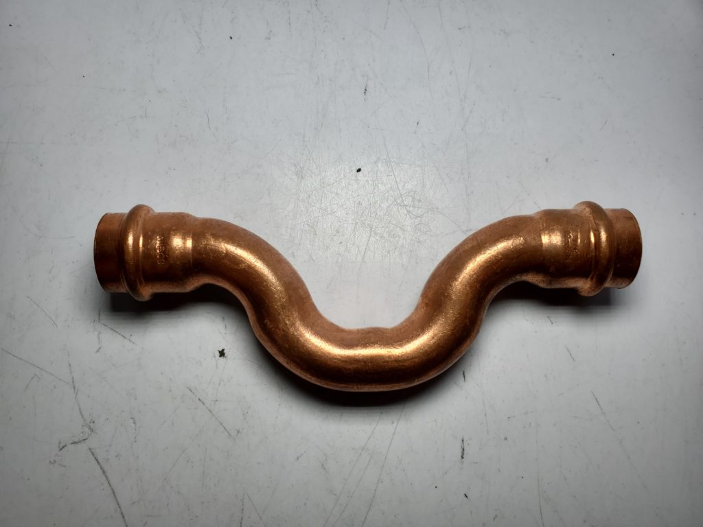 Nibco PC636 928035PC 3/4" x 3/4" Press System Copper Crossover