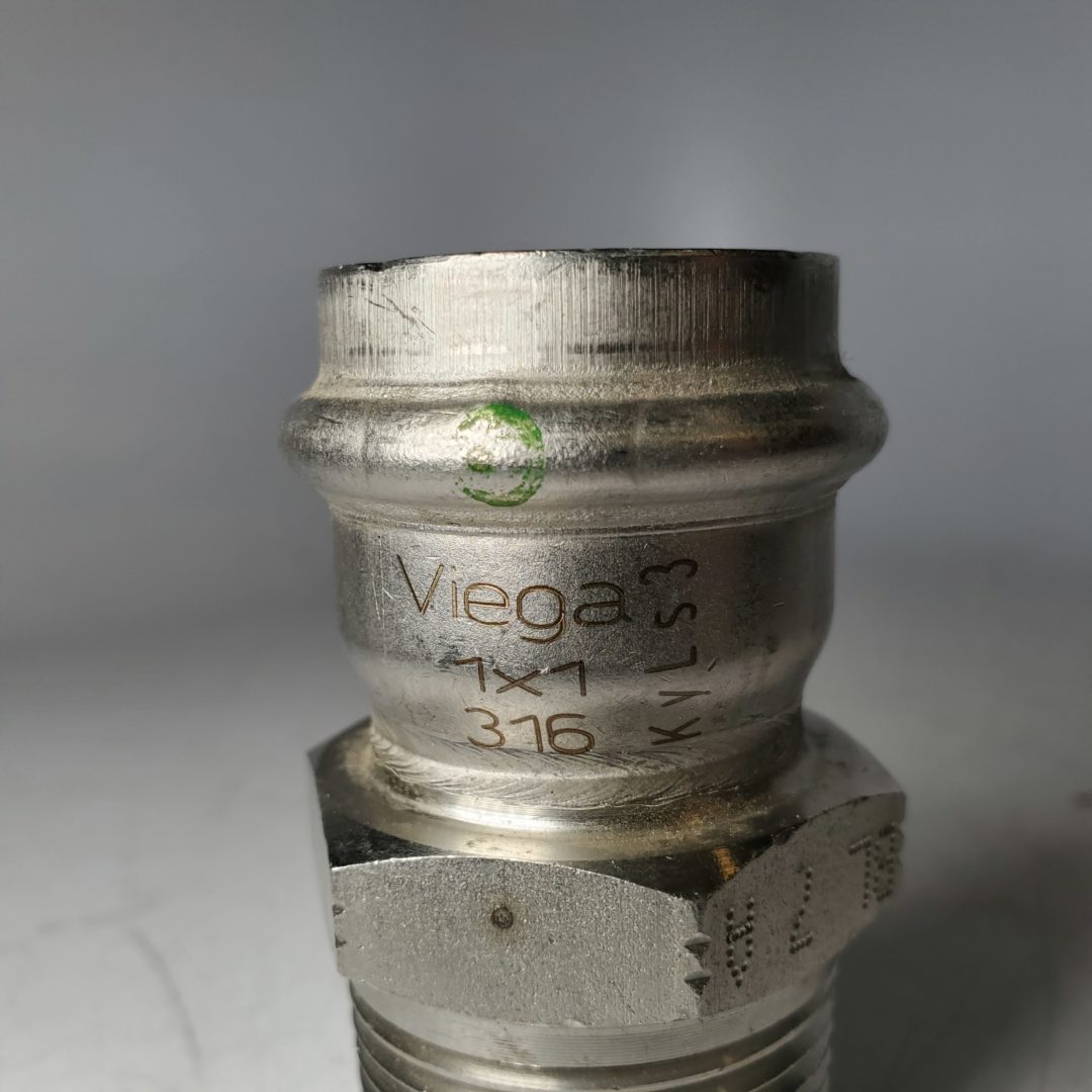 Giunto A Pressare Viega ProPress Inox 316 – 1 Pollice (Nuovo Senza Scatola)