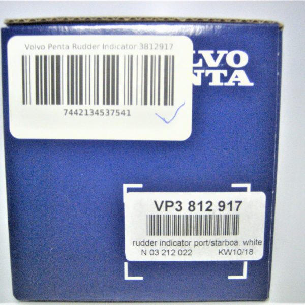 Volvo Rudder Indicator Volvo Penta 3812917 OEM ~NEW~ 2-1/16