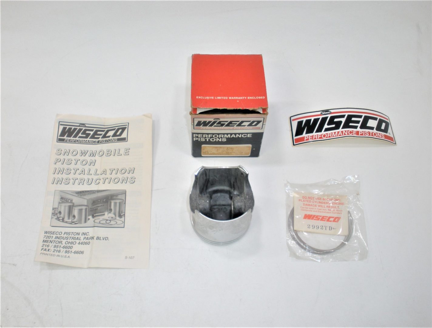 Wiseco 86-96 Kawasaki JS650 ProLite (549M07700) Piston Kit