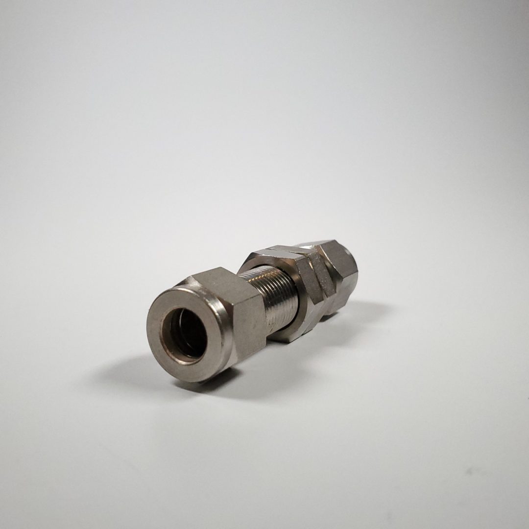 Swagelok SS60061 316 Steel 3/8" Tube OD Fitting Bulkhead Union LOT