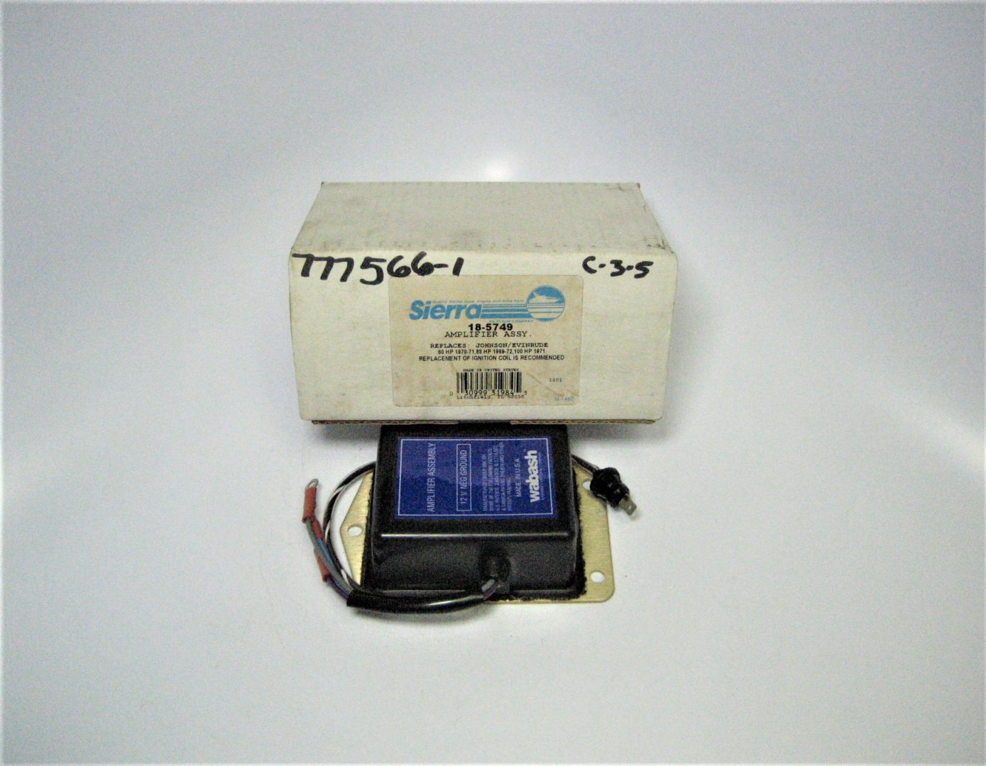 Sierra 18-5749 Marine Motor Amplifier Battery Power Pack
