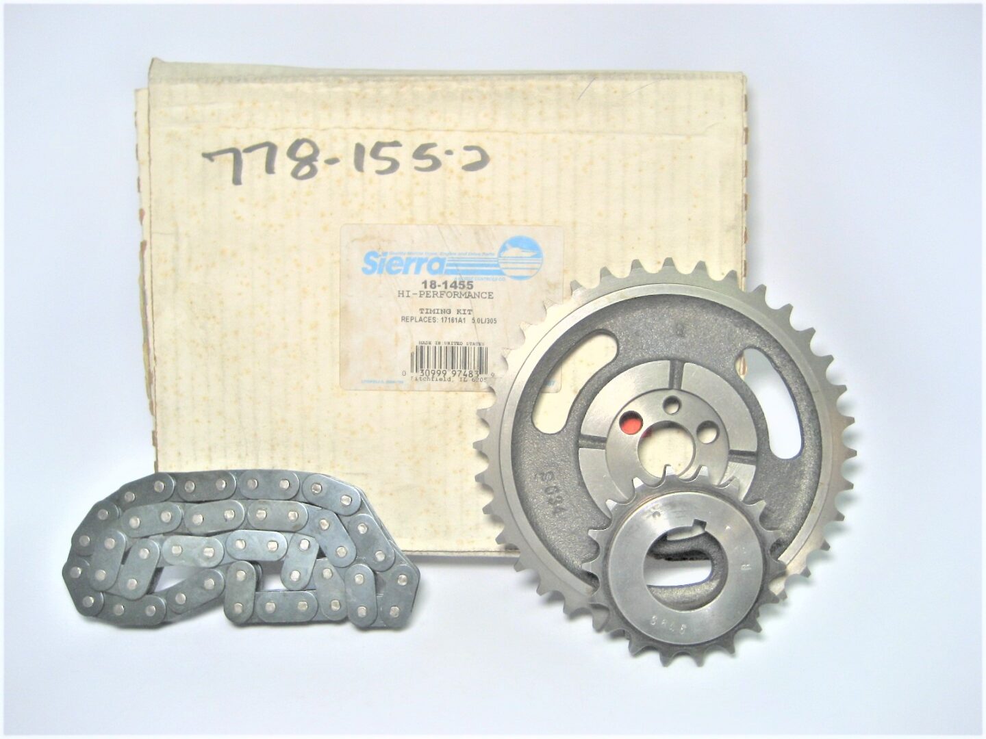 thumbnail image 2 of Marine Engine Rebuild Kit – GM 5.7L 350 V8 Pistons Rings Timing Mercruiser Volvo 2 of 5