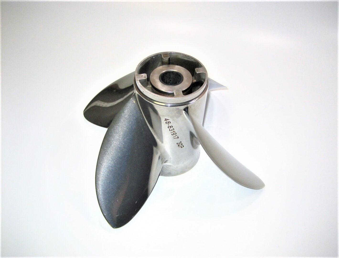 Mercury 48-831917 Mercruiser Bravo I 15-1/4x30 LH Stainless Steel