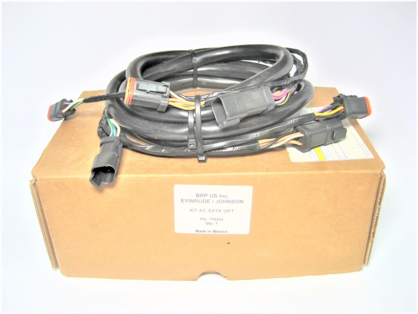 Johnson 176348 Wire Code OMC 176334 1996+ Johnson Evinruide Outboard Motor OEM 10' MWS Harness ...