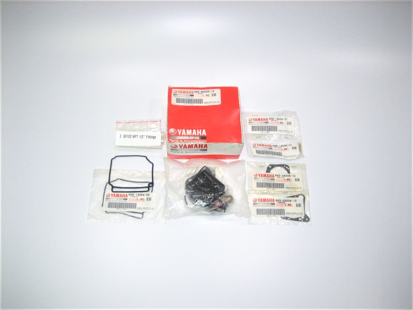 Yamaha 6H2-W0093-10 60 70HP Marine Outboard OEM Carburetor Repair Kit ...
