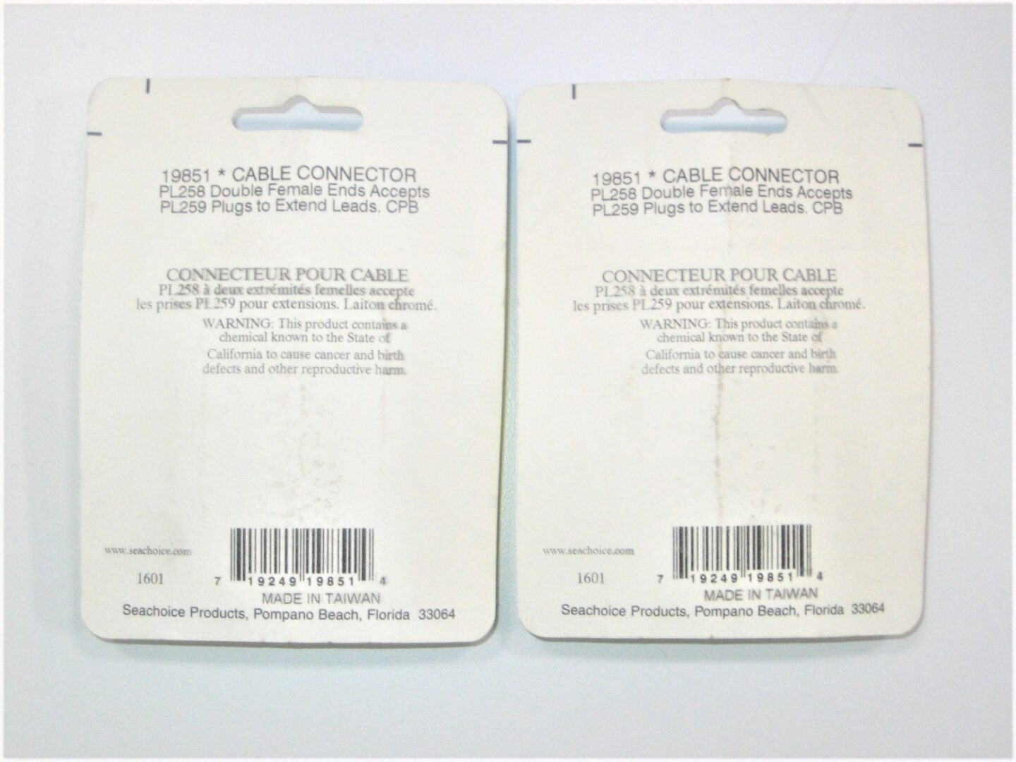 AC Line Cord, 6', 2-Pin, Non-Polarized, Black - Victory Glass
