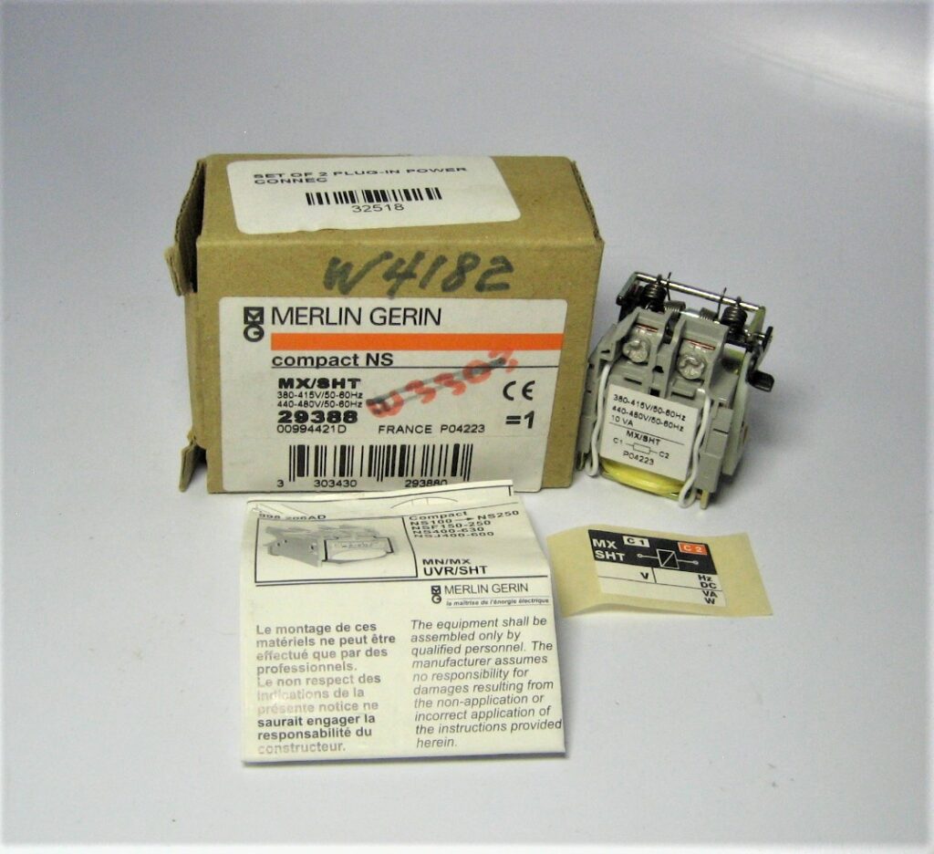 Merlin Gerin 31470 STR22SE 250A 600V 3-Pole Compact NS Electronic Trip ...