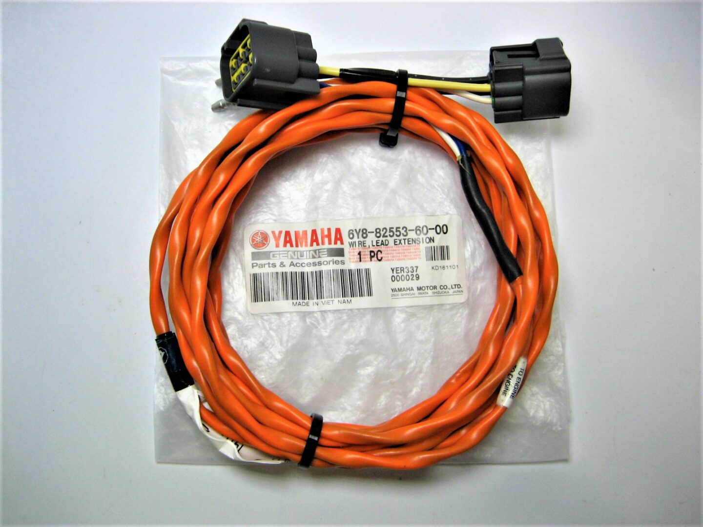 Yamaha 6Y8-82553-60 OEM 14' Command Link Main Bus Harness w/ Power