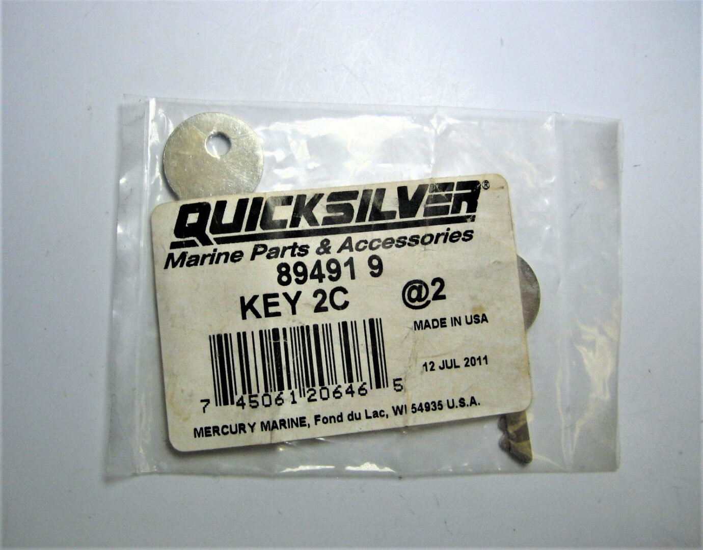 Quicksilver 894919 *QTY 2* Mercury Marine OEM Panel Mount Box 2C