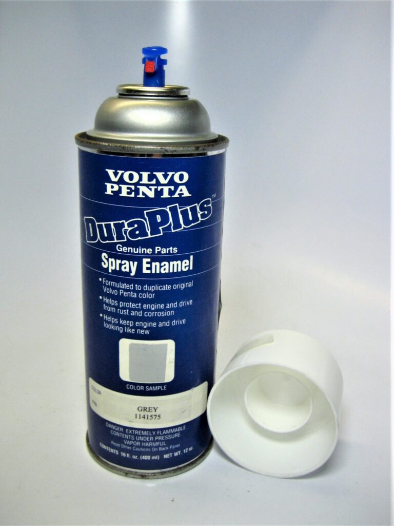 Volvo Penta 1141575 OEM Marine Grey Touch Up Spray Paint Can *16 fl. oz ...