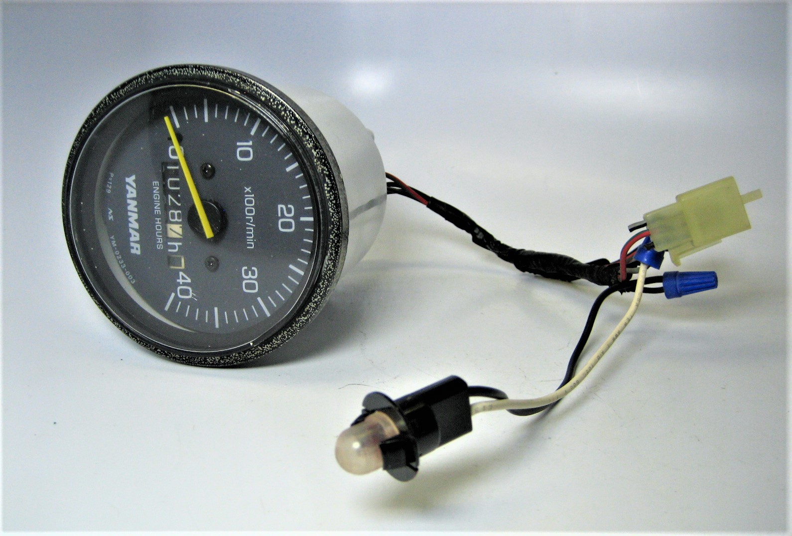 Yanmar YM0233003 Marine Diesel Tachometer / Engine Hour Meter Gauge