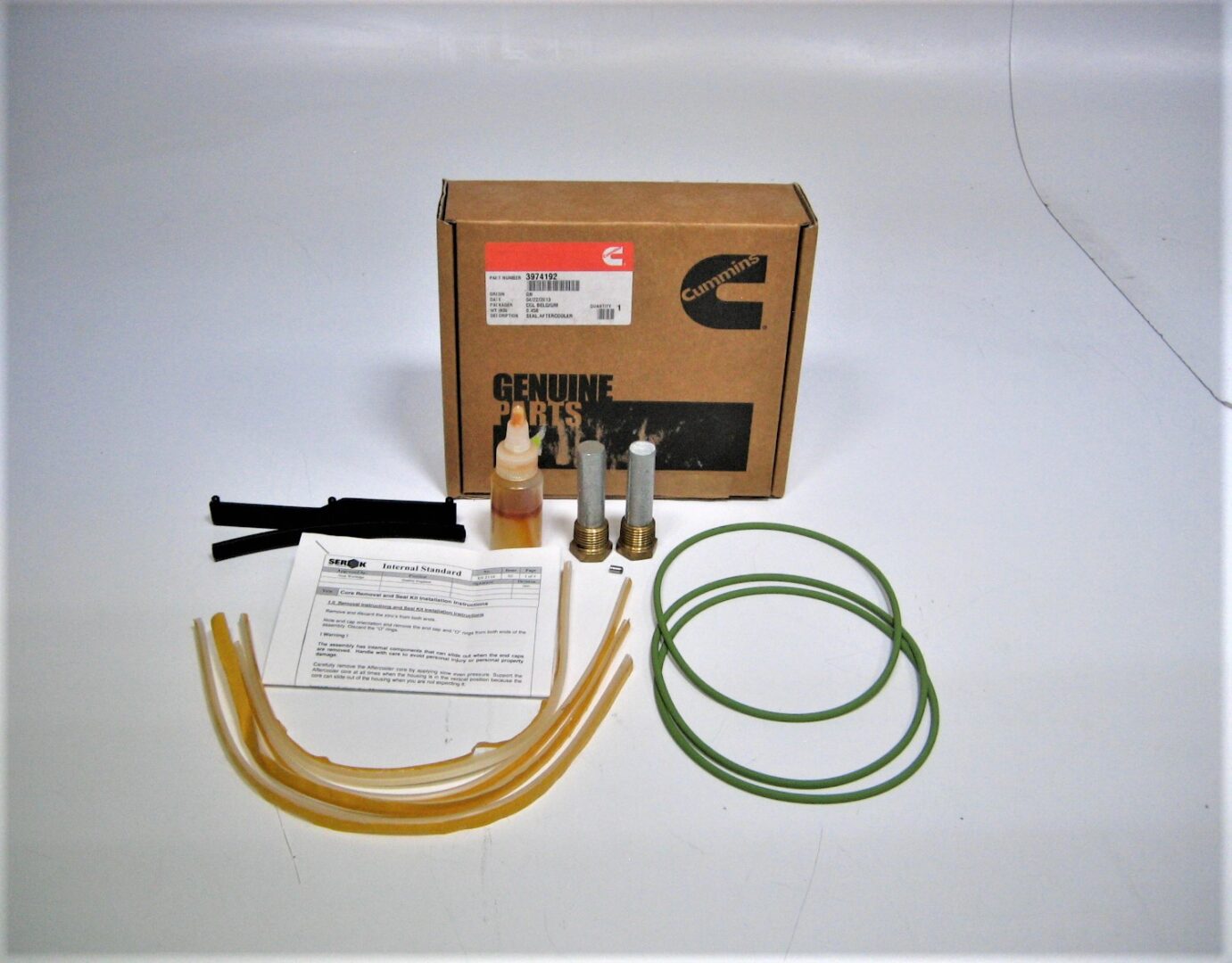 Cummins 3974192 *OEM*~NEW~ ISC / QSC Engine Aftercooler Seal