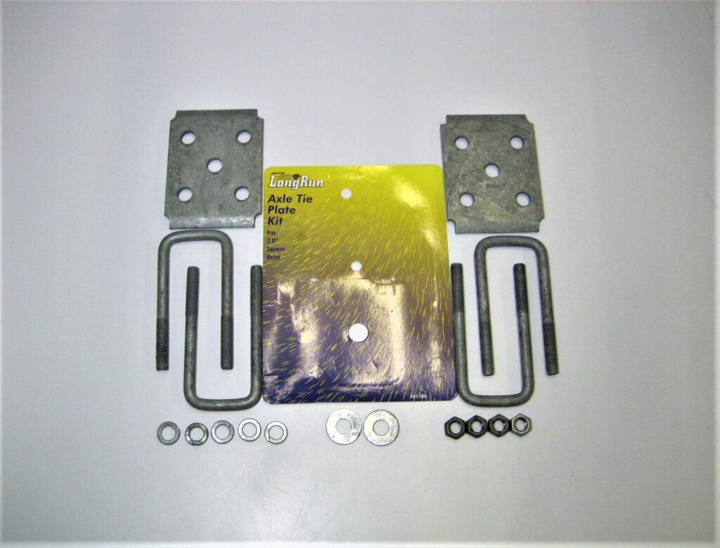 Tie Down Engineering® 86331 - 5.31" L X 3.06" W Galvanized Steel U-Bolt Kit