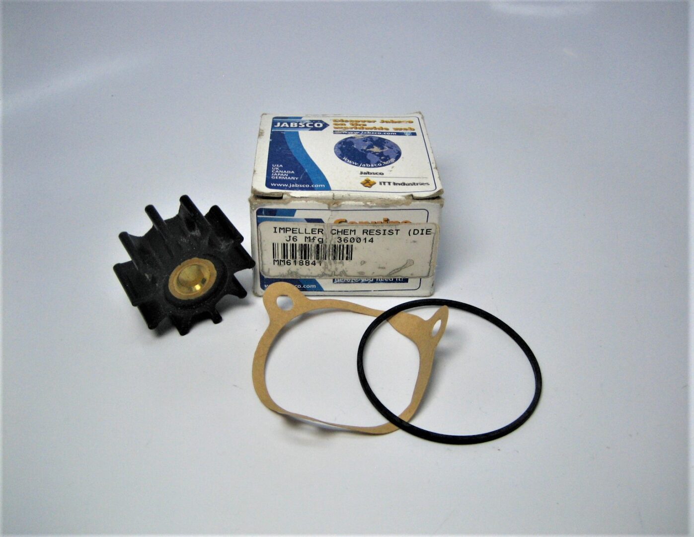 Jabsco Impeller Kit - 10 Blade - Nitrile - 1-19/32" Diameter | UK