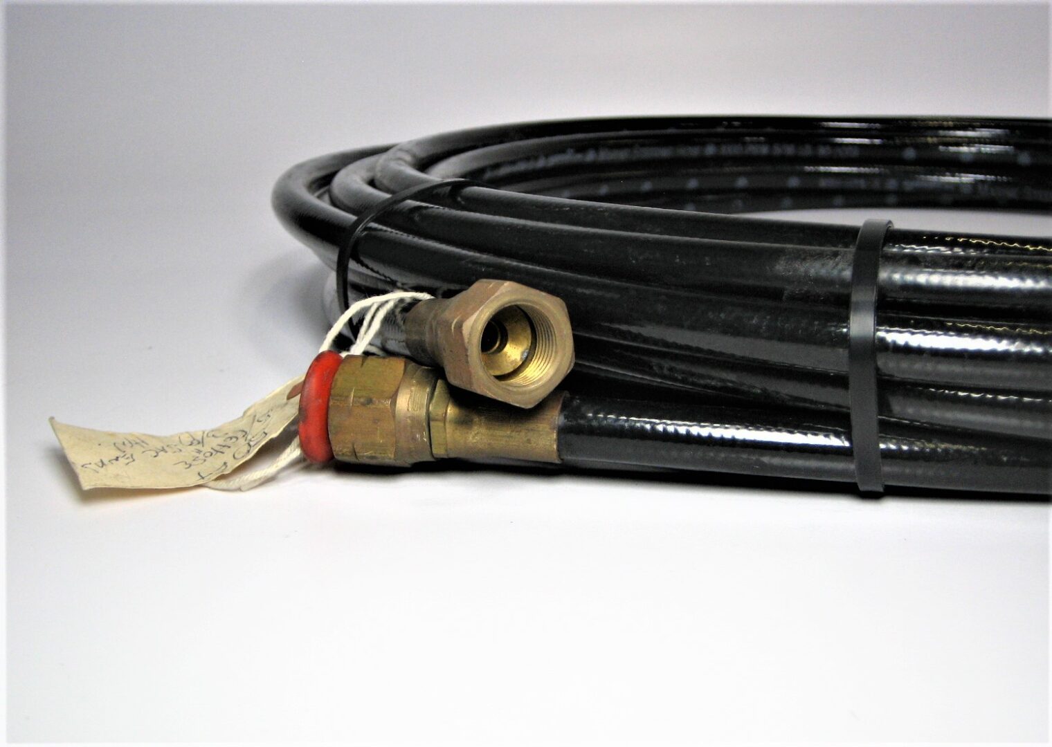 Hynautic NEW 5/16" I.D. x 50' L Marine Steering Hose with 3/8" Brass Fittings Max Marine Outlet
