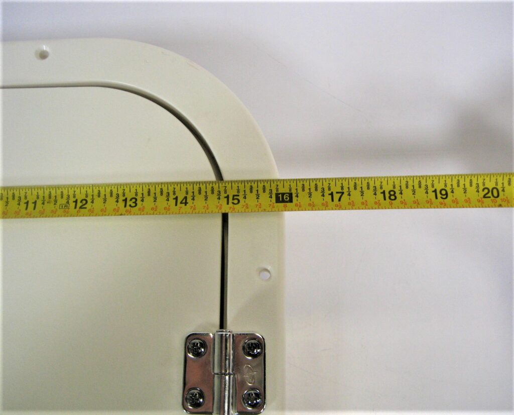 29.5" x 16" NEW White Marine Center Console Boat Storage Door FREE