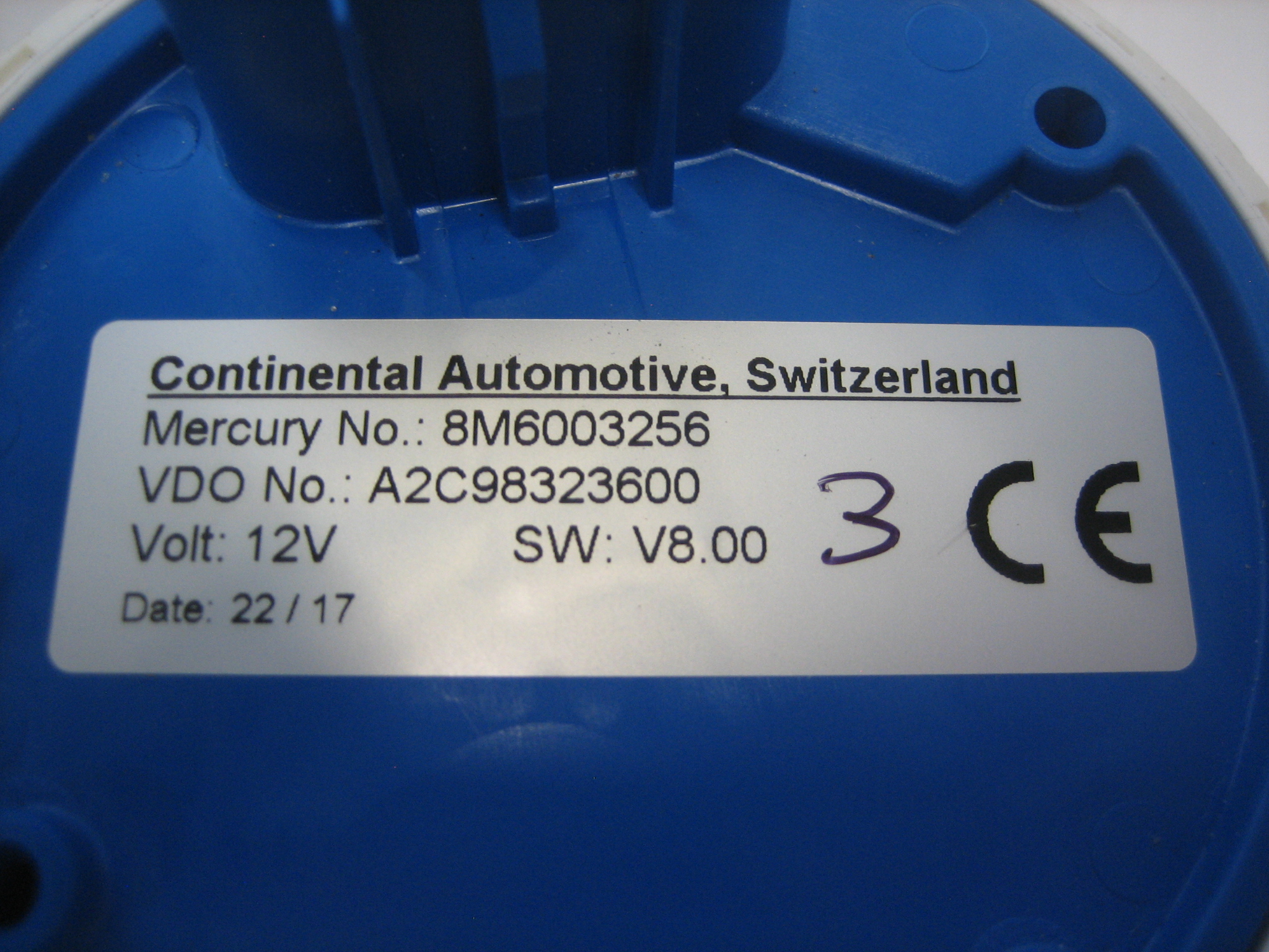 mercury-smartcraft-sc1000-tach-tachometer-3-of-3-8m6003256-0-7000rpm-max-04112023-7-