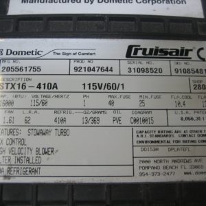 cruisair dometic control board pcb unit for stx16-410a - working - max 05272023 -2-