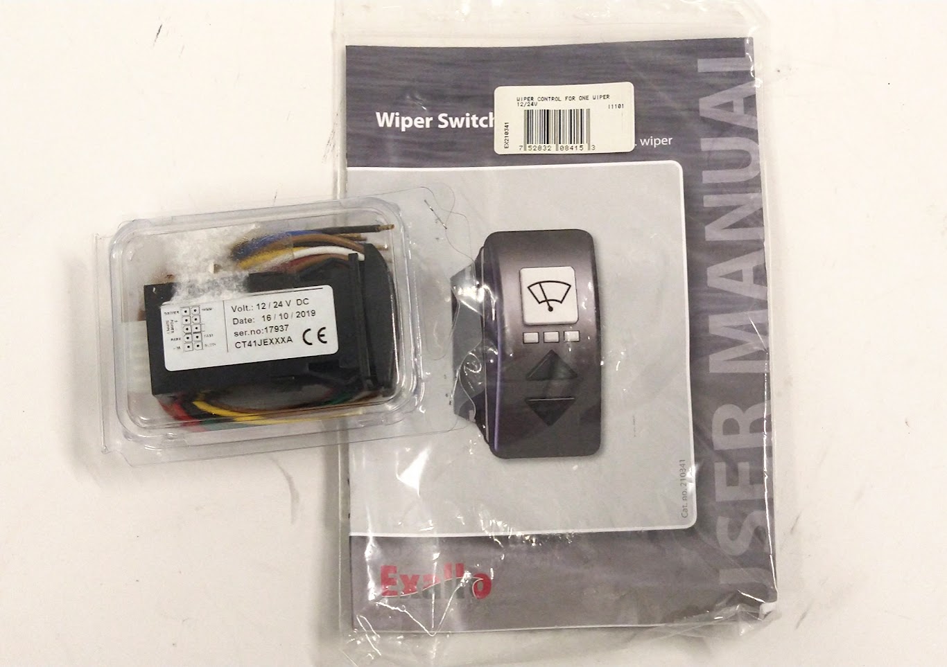 Exalto CT41 Windshield Wiper Control Switch EX210341 Max Marine Outlet