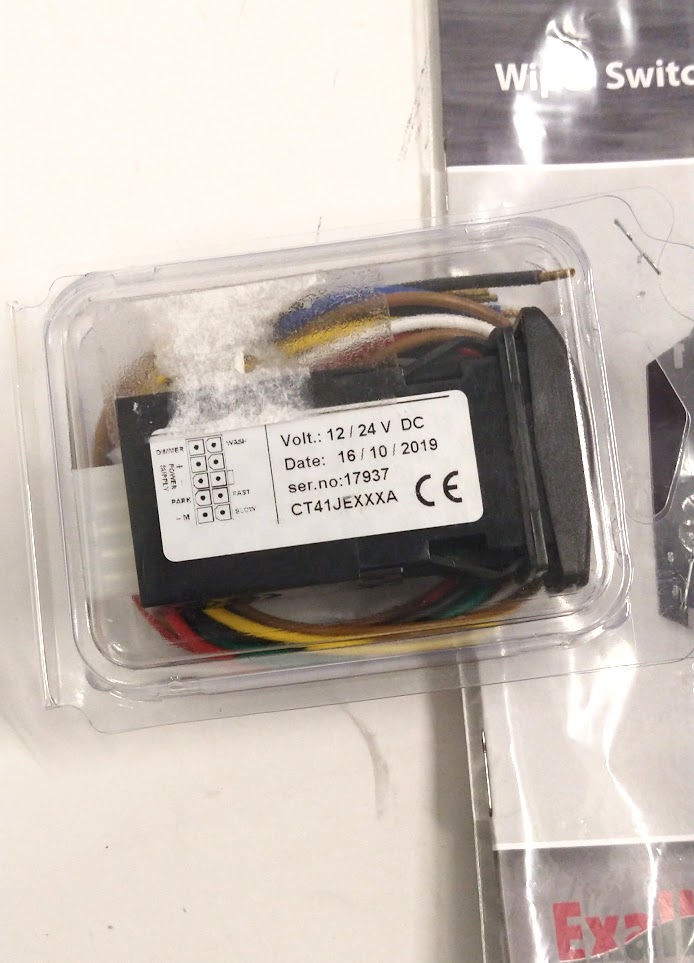 Exalto CT41 Windshield Wiper Control Switch EX210341 Max Marine Outlet