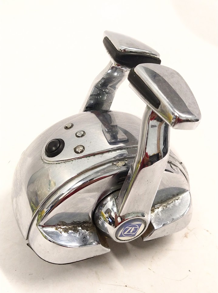 ZF Marine MC-2000-2 Twin Control Head Chrome Dual Lever Box