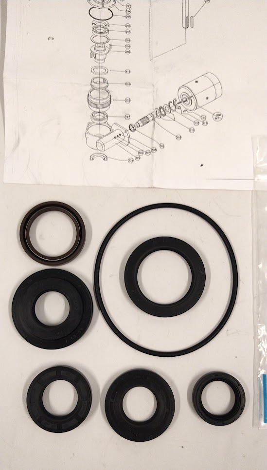 Lofrans - T700 - 418411 - Seal Kit For Airon / Progress - Max Marine Outlet