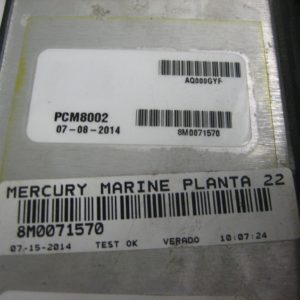 mercury verado ecu for l6 300hp - 8m0076389 - condition unknown - max 09152023 -4-