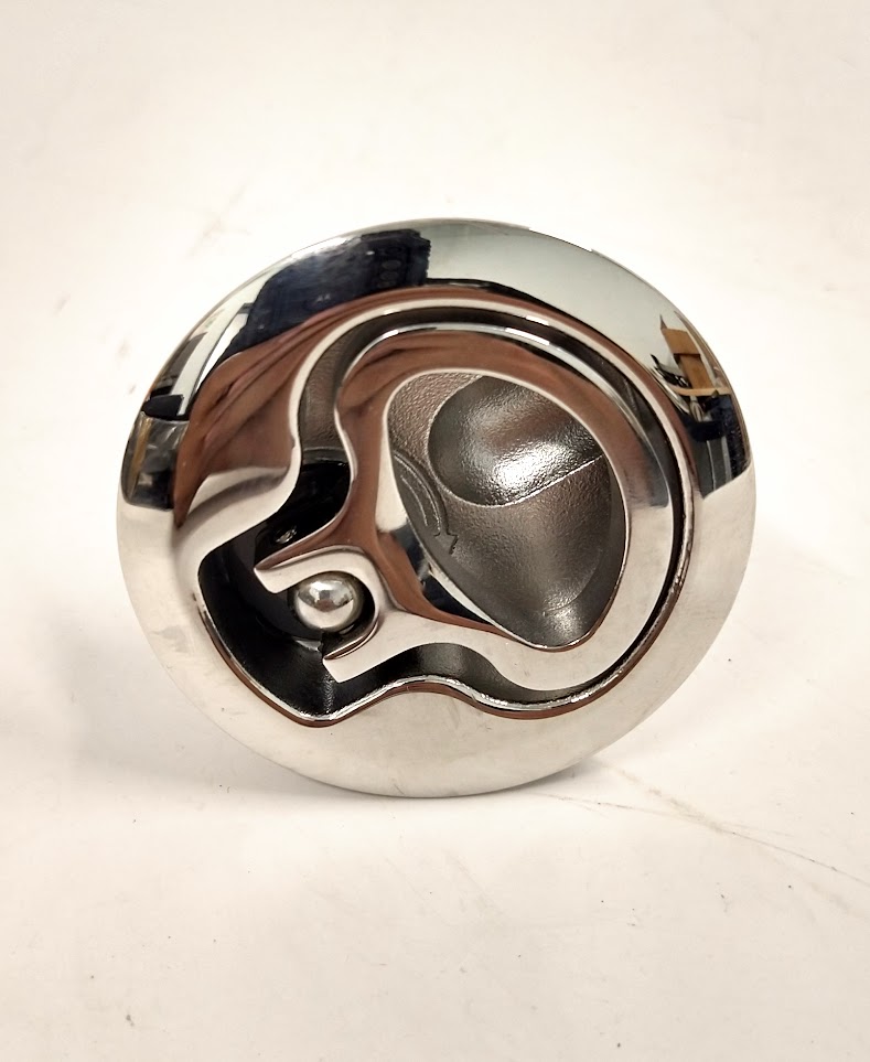 thumbnail image 2 of Southco M1-525-81 Stainless Steel Compression Latch For Boats - 2-3/4" Cutout, Silver 2 of 4