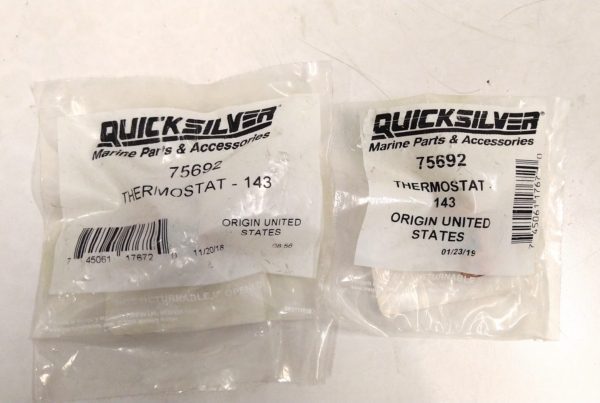 Quicksilver - 75692 - Thermostat 143 ( Sealed 2 Pack ) - Max Marine Outlet