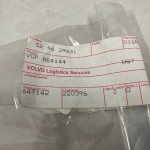 Volvo Penta Diagonal Decal. Small OEM Label (854144) - Max Marine Outlet