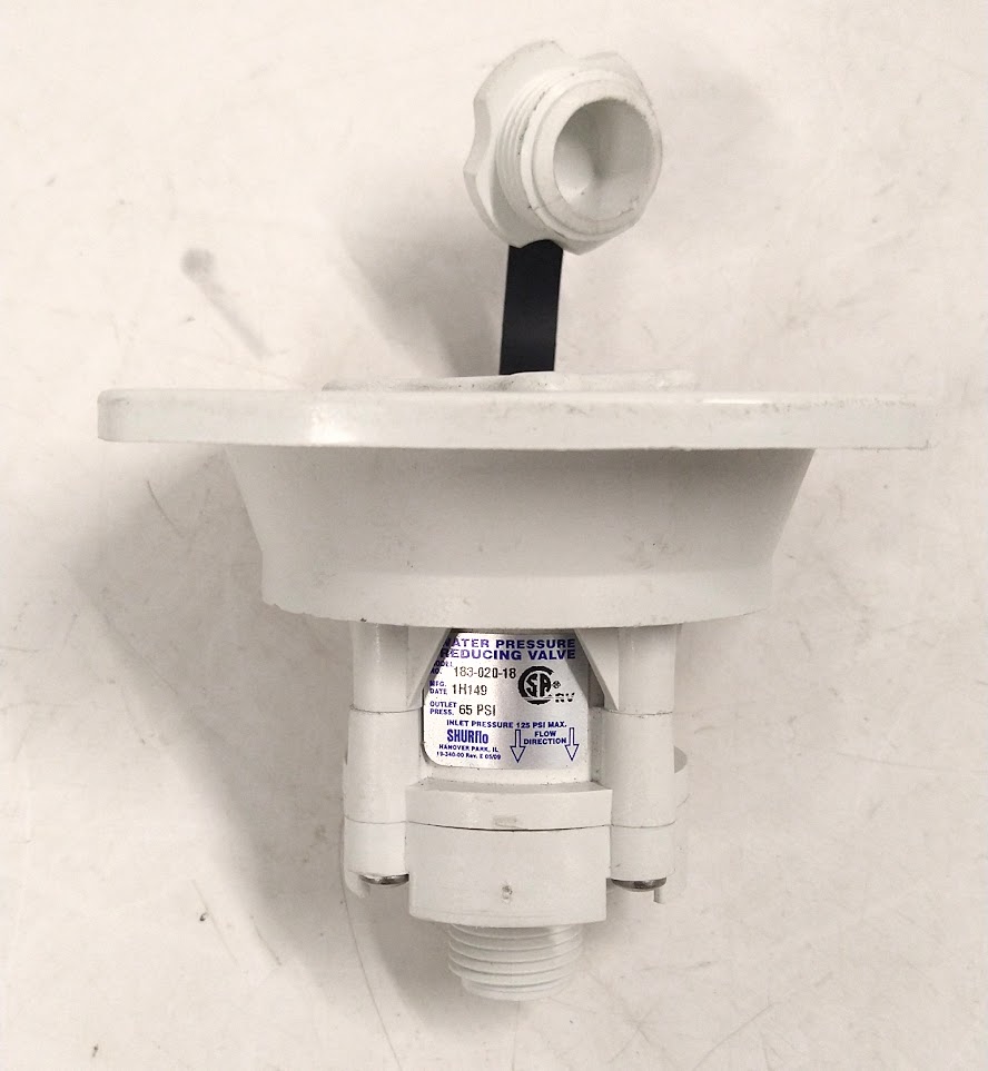 Shurflo 183-020-18, Water Pressure Reducing Inlet Valve - Max Marine Outlet
