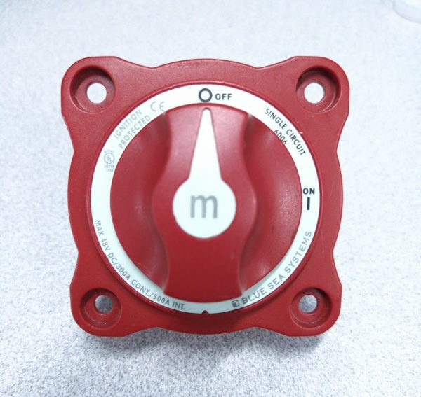 Blue Sea Systems 6006 Battery Switch - ON/OFF Marine Battery Selector With Knob