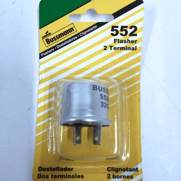 Bussmann 552, 2 Terminal Flasher - 5 Pack - Max Marine Outlet
