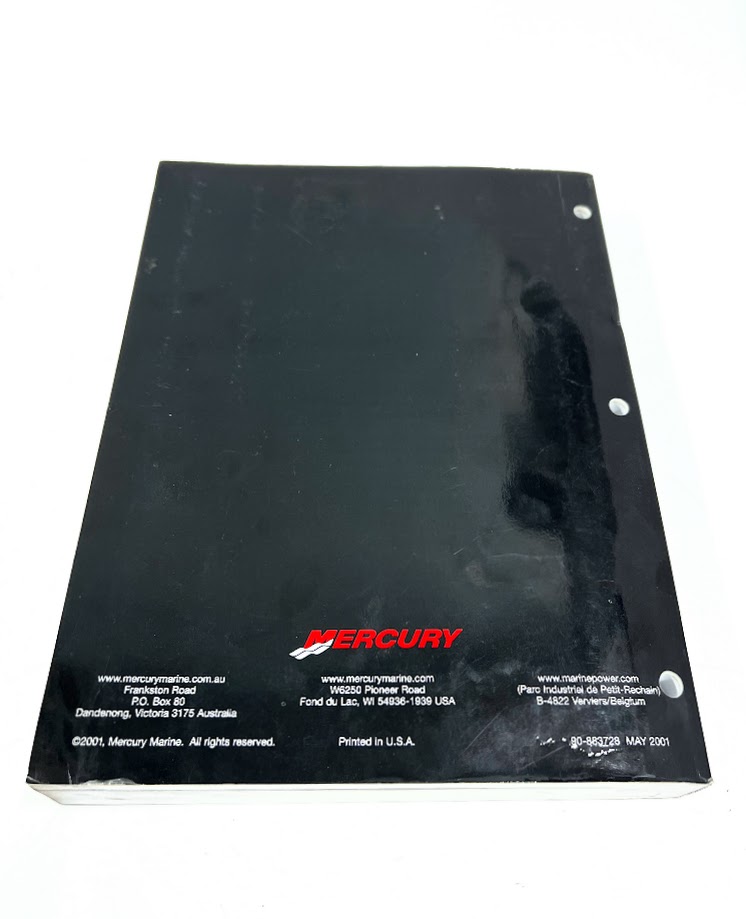 Mercury 90-883728, Service Manual, 150hp/175hp/200hp EFI - Max