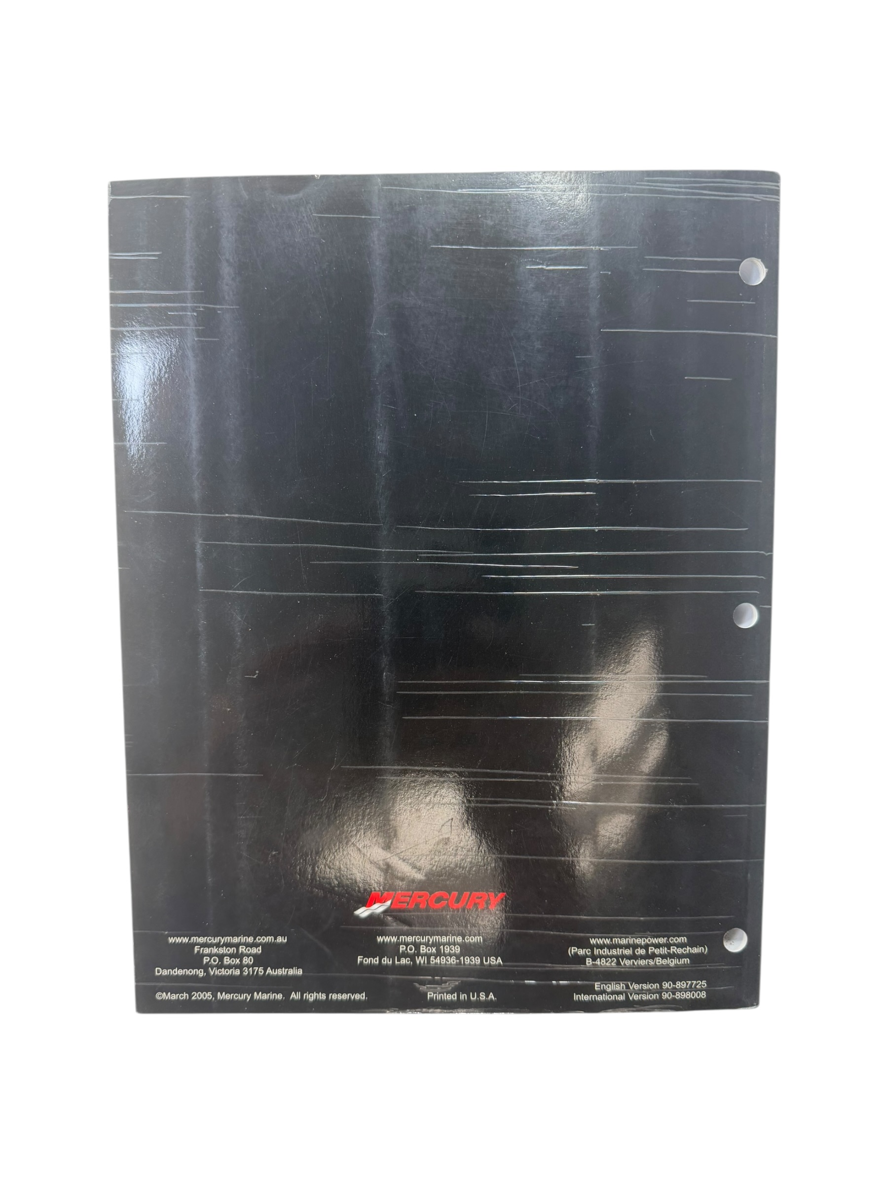 Mercury 90-897725, Service Manual, 75hp/90hp FourStroke EFI - Max