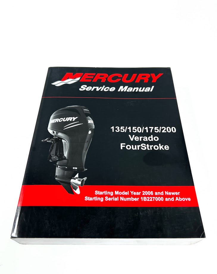 Mercury 90-897928T01, Service Manual, 135hp/150hp/175hp/200hp