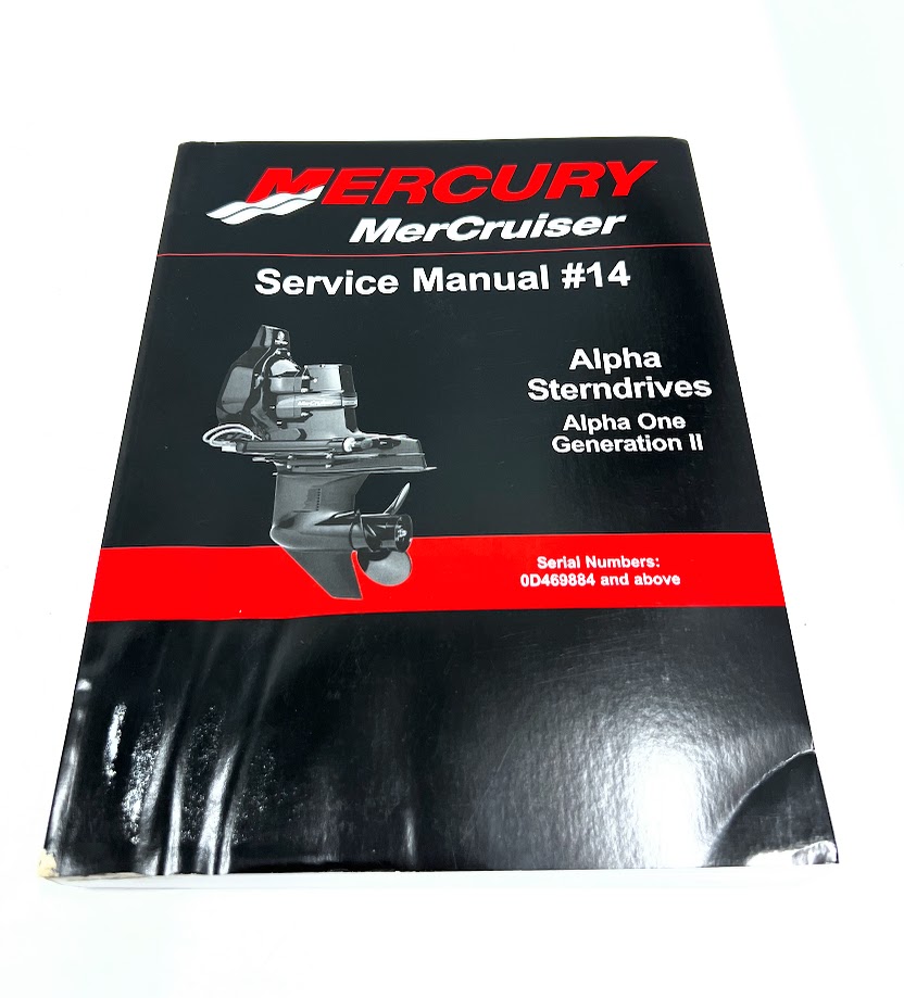 Mercury 90-8M0065951, Service Manual #14, Alpha Sterndrives - Max Mercury 90-8M0065951, Service Manual #14, Alpha Sterndrives - Max