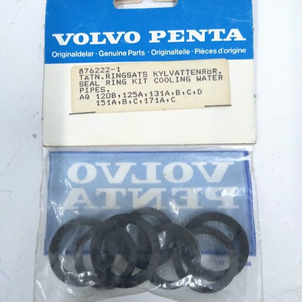 -NEW- Volvo Penta 876222, Seal Ring Kit For Water Cooling Pipes, OEM ...