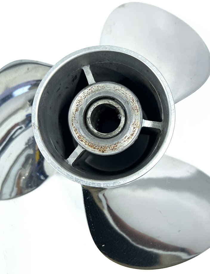 Suzuki Marine, 3 x 16 x 20 Left, Stainless Steel Propeller - Max