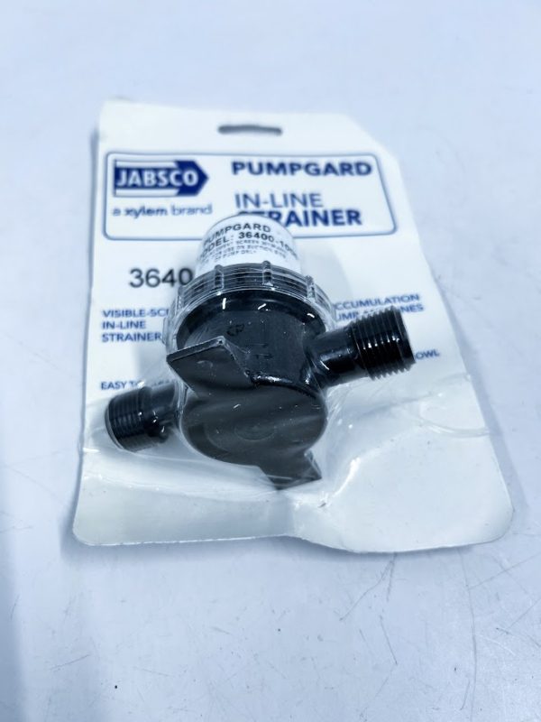 36400 Jabsco 36400-1000, In Line Strainer Pumpgard - Max Marine Outlet