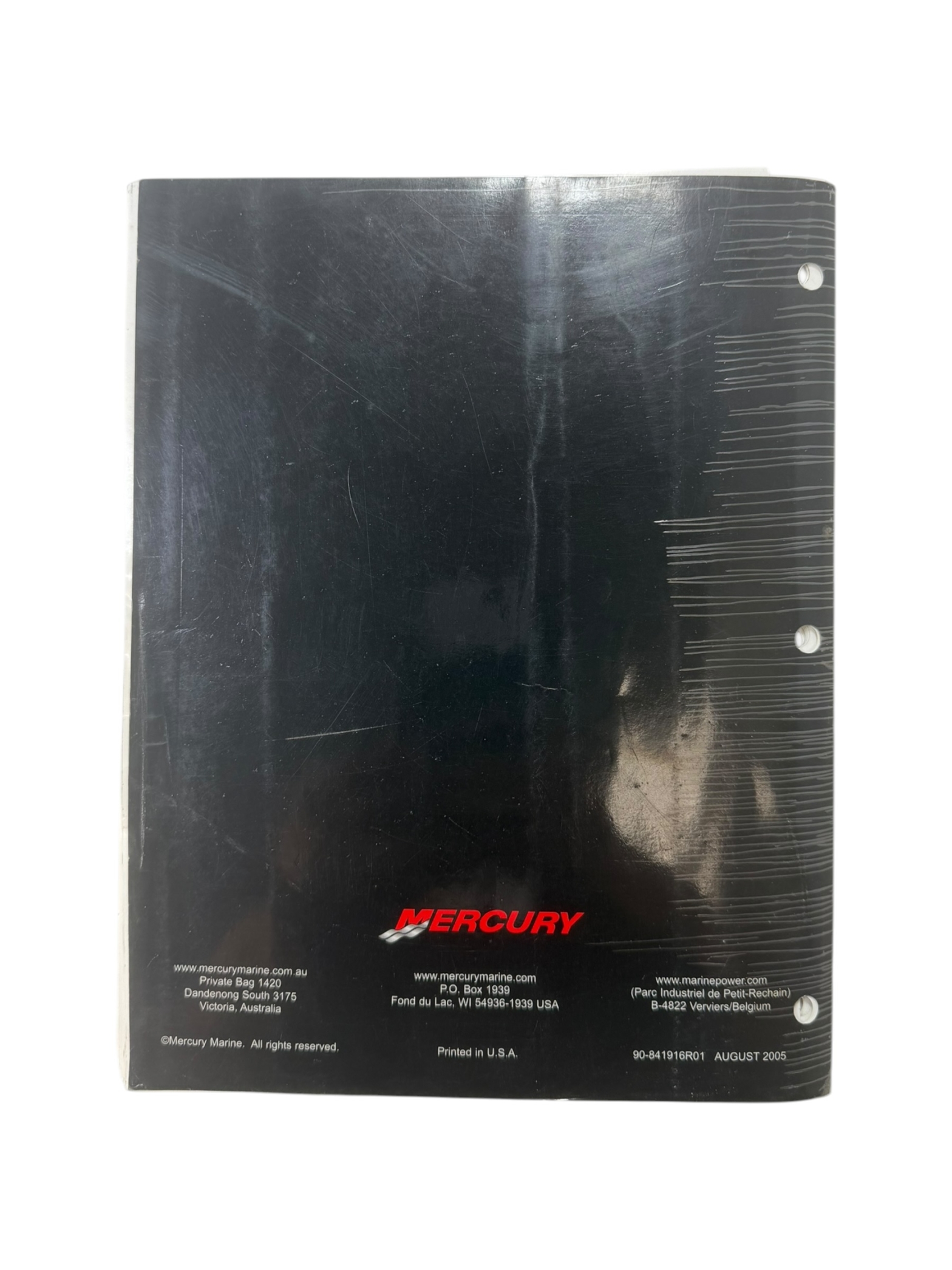 Mercury 90-841916R01, Service Manual, 225 Pro/Sport XS Optimax, OEM ...