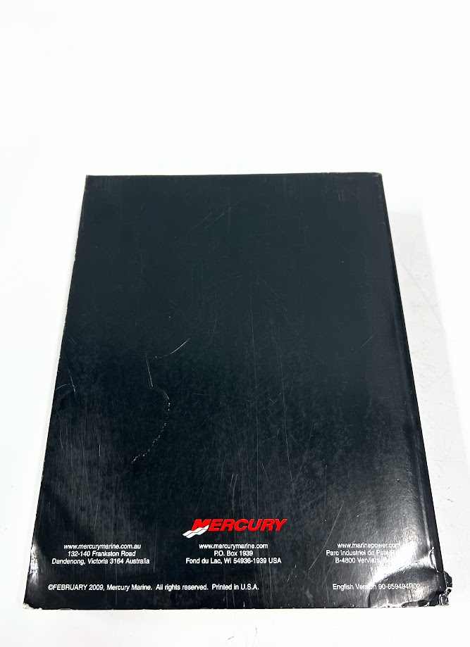 Mercury 90-859494R02, Service Manual, 115/135/150, 175/175 Pro XS